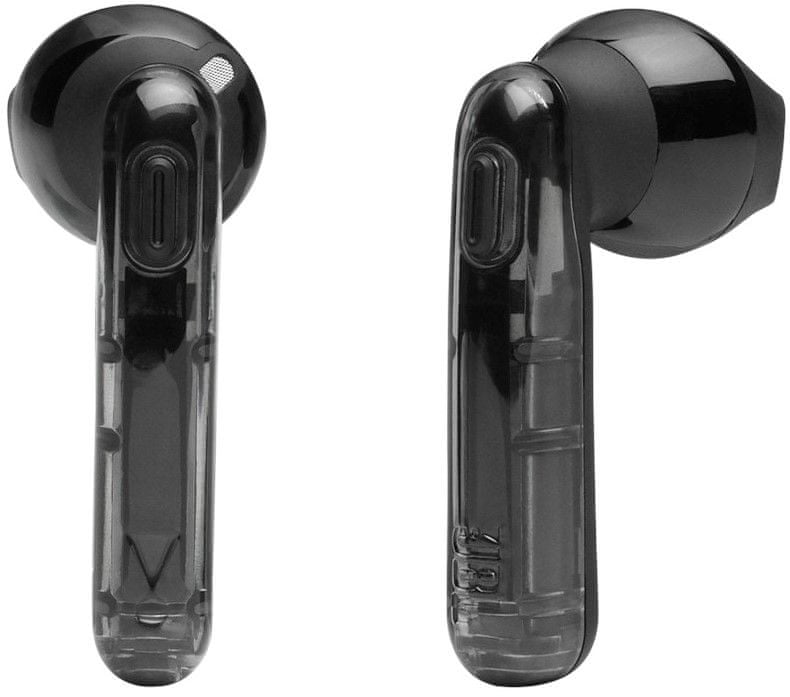 JBL Tune 225TWS průhledná černá - Obrázek 3