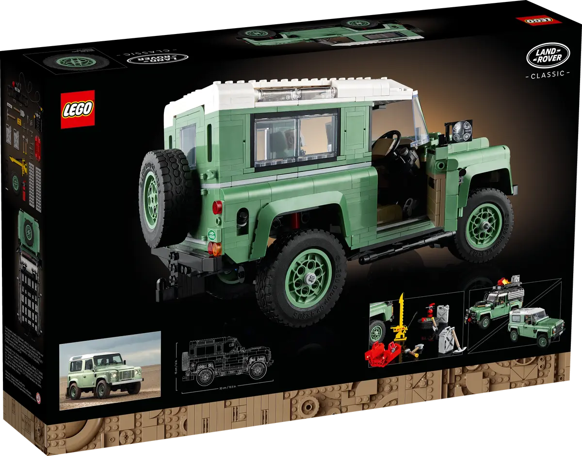 LEGO® ICONS™ 10317 Land Rover Classic Defender 90 - Obrázek 3