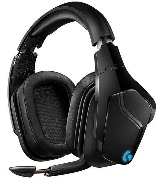 Logitech G935 Wireless 7.1 Surround Sound LIGHTSYNC Gaming Headset - Obrázek 2