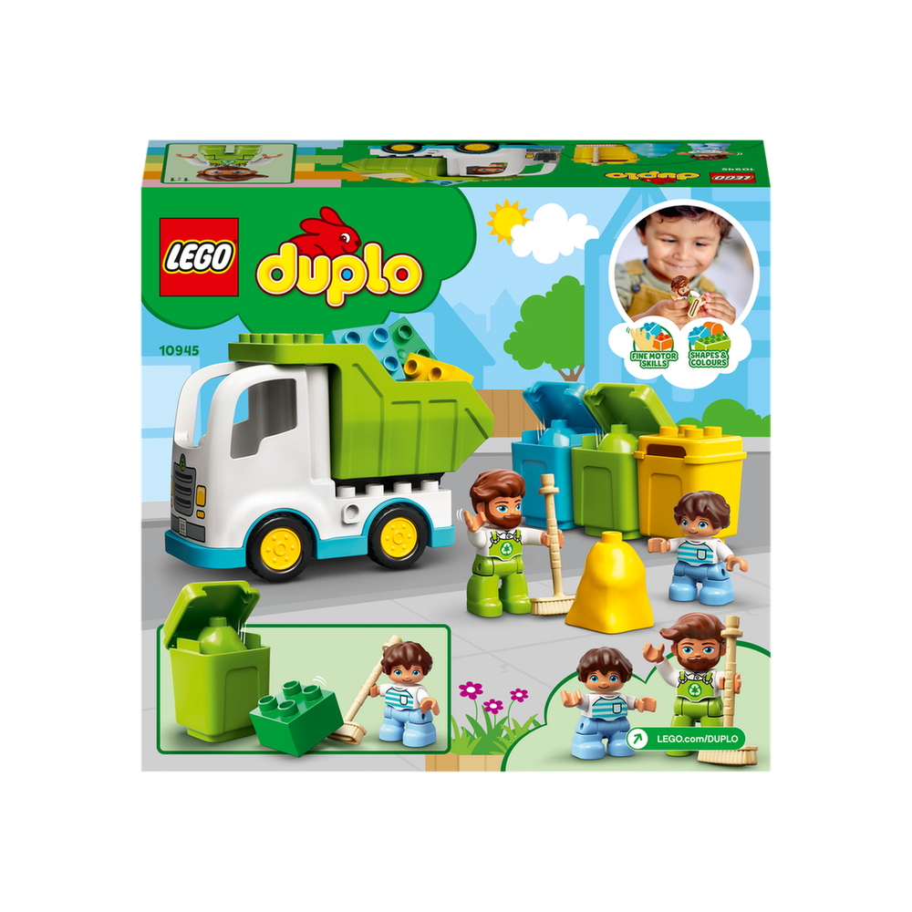 LEGO® DUPLO® Town 10945 Popelářský vůz a recyklování - Obrázek 9