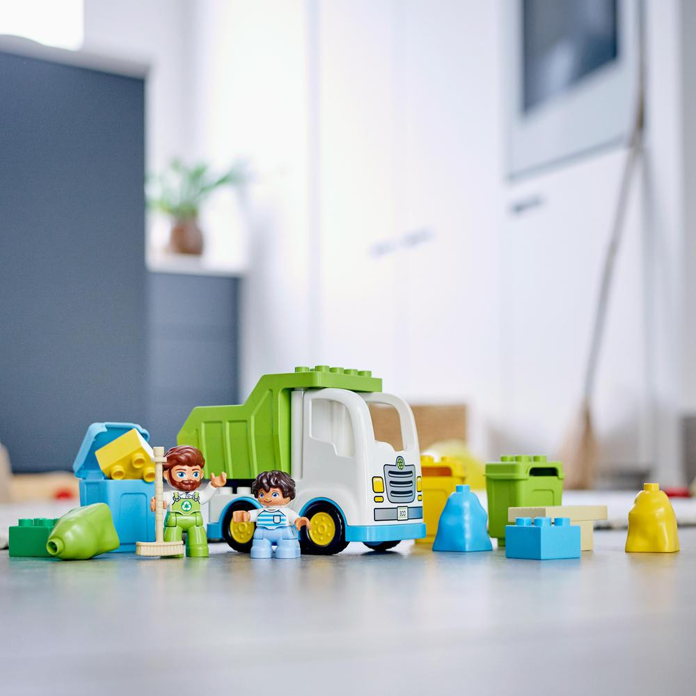 LEGO® DUPLO® Town 10945 Popelářský vůz a recyklování - Obrázek 4