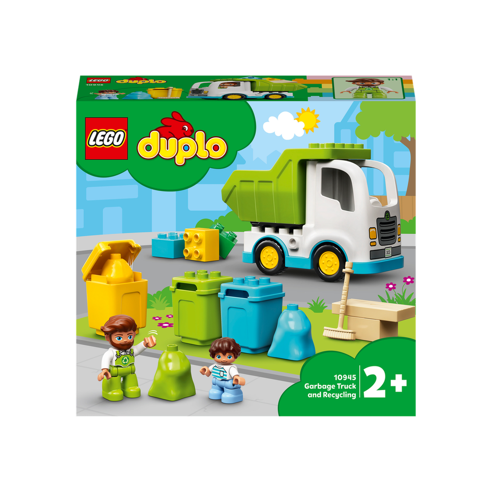 LEGO® DUPLO® Town 10945 Popelářský vůz a recyklování - Obrázek 8