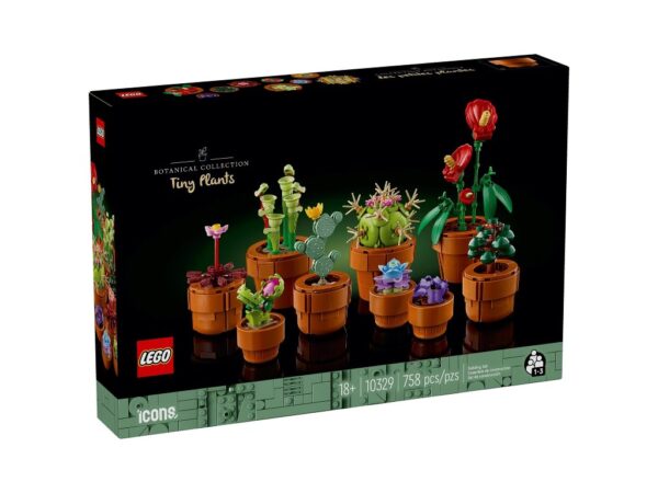 LEGO® Icons 10329 Miniaturní rostliny