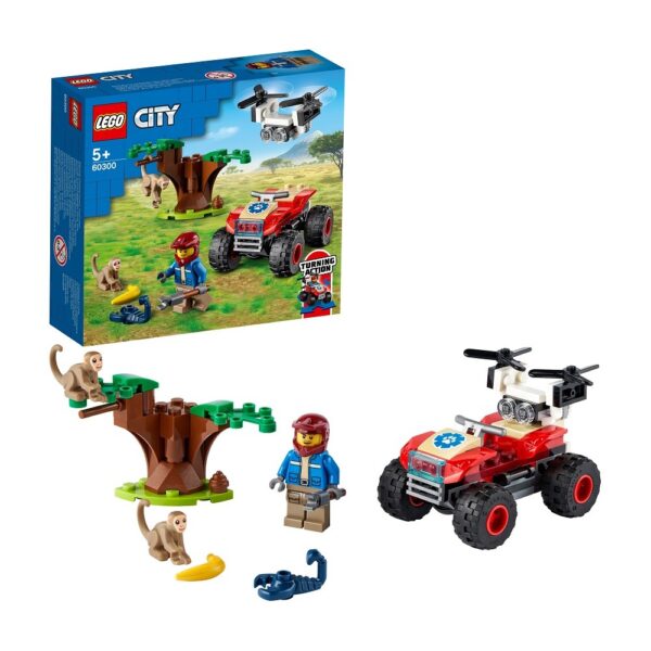 LEGO® City 60300 Záchranářská čtyřkolka do divočiny