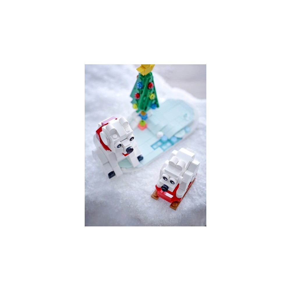 LEGO 40571 Lední medvědi o Vánocích - Obrázek 2