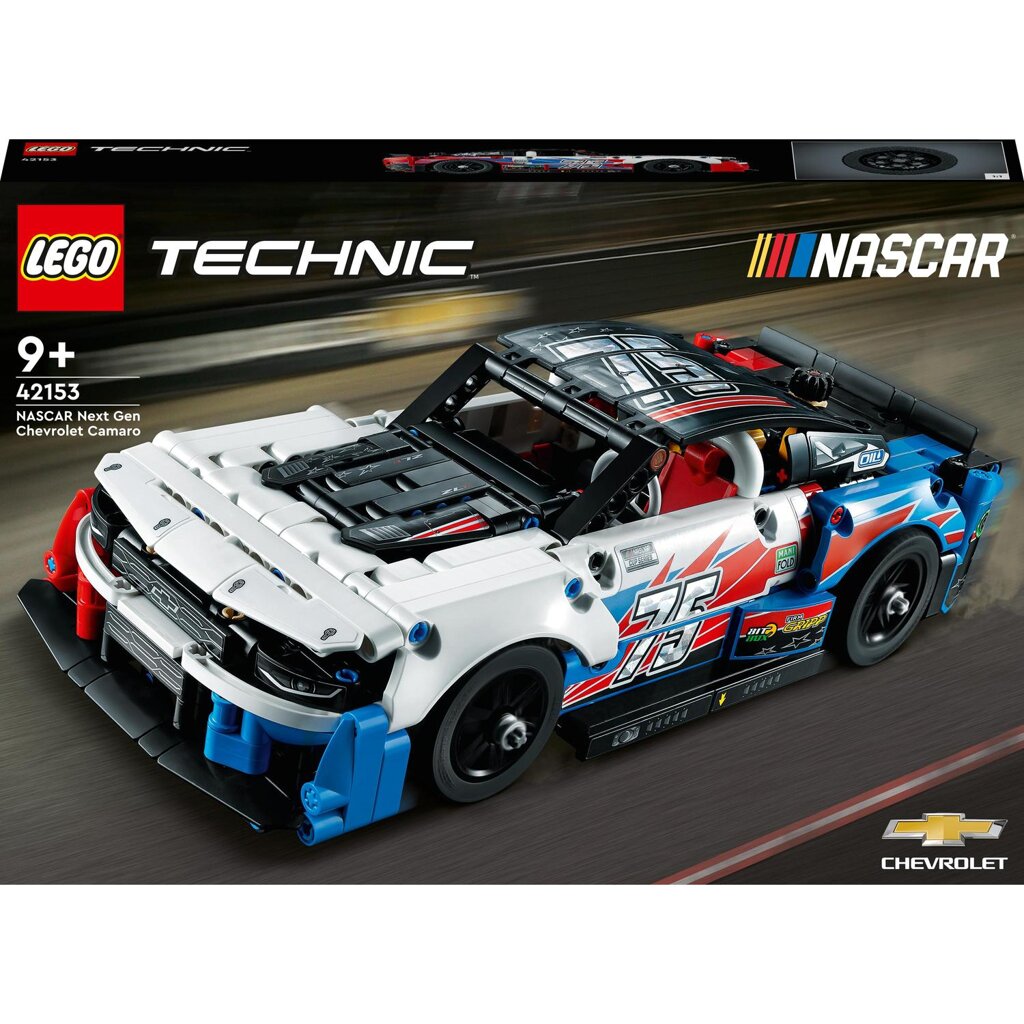 LEGO® Technic 42153 NASCAR® Next Gen Chevrolet Camaro ZL1 - Obrázek 9
