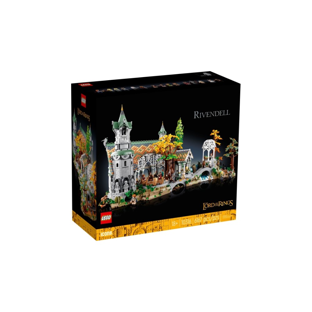 LEGO® Icons 10316 Pán prstenů: Roklinka