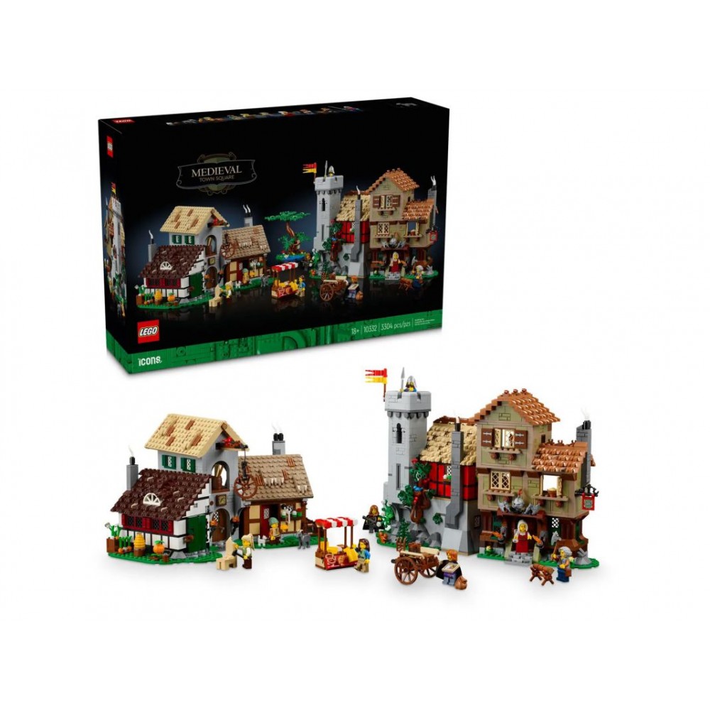 LEGO Icons 10332 Středověké náměstí