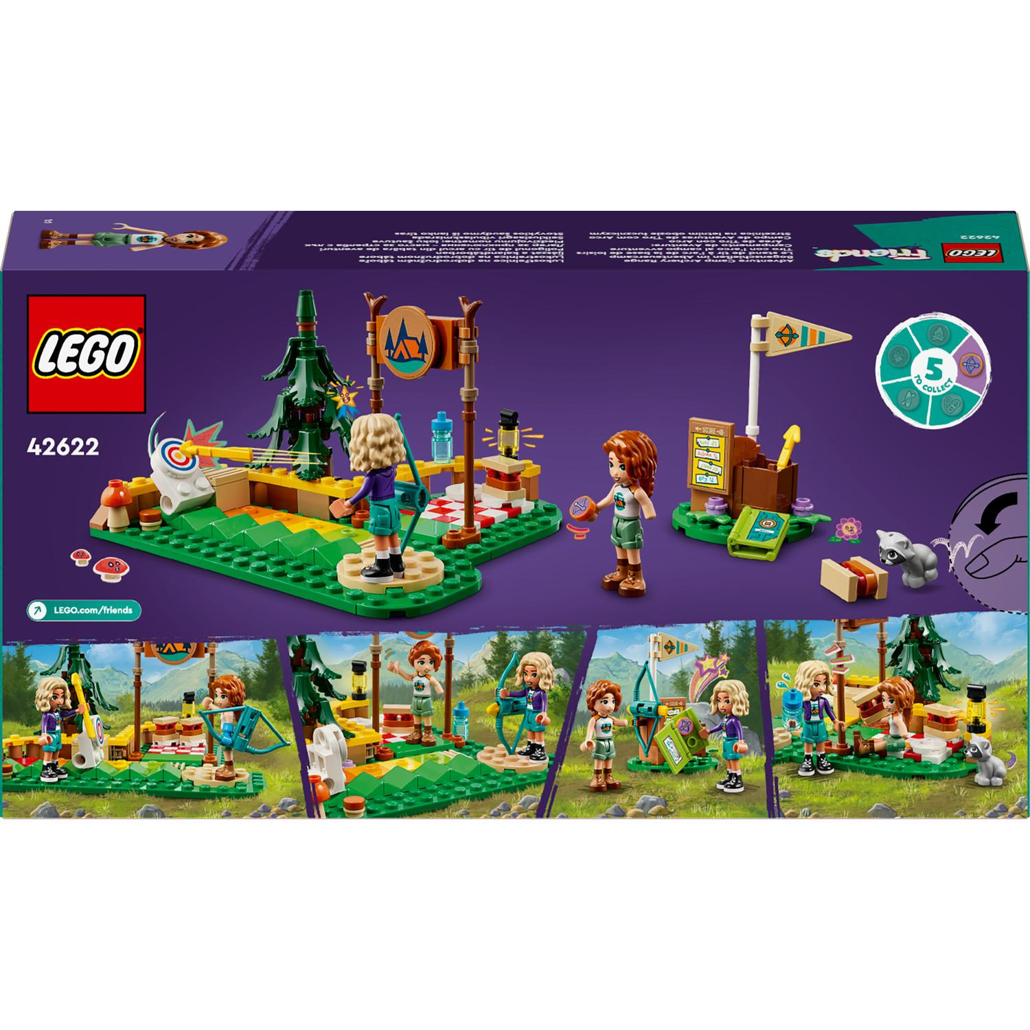 LEGO Friends 42622 Lukostřelnice na dobrodružném táboře - Obrázek 2