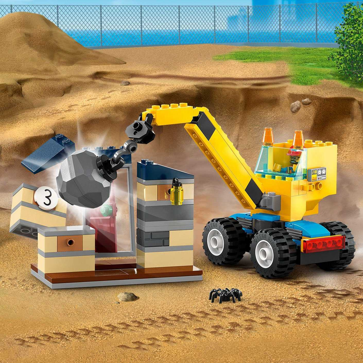 LEGO® City 60391 Vozidla ze stavby a demoliční koule (POŠKOZENÝ OBAL) - Obrázek 6