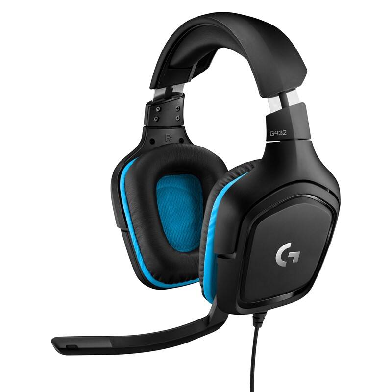 Logitech Gaming G432 7.1 Surround Sound (981-000770) černý