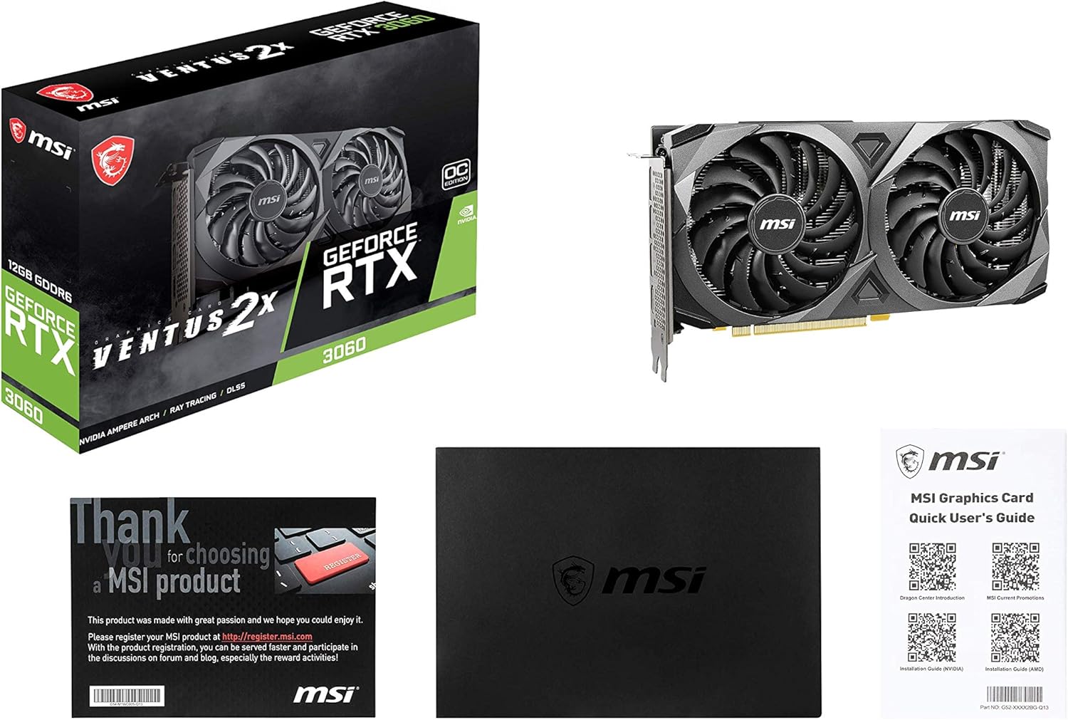 MSI GeForce RTX 3060 VENTUS 2X 12G OC - Obrázek 4