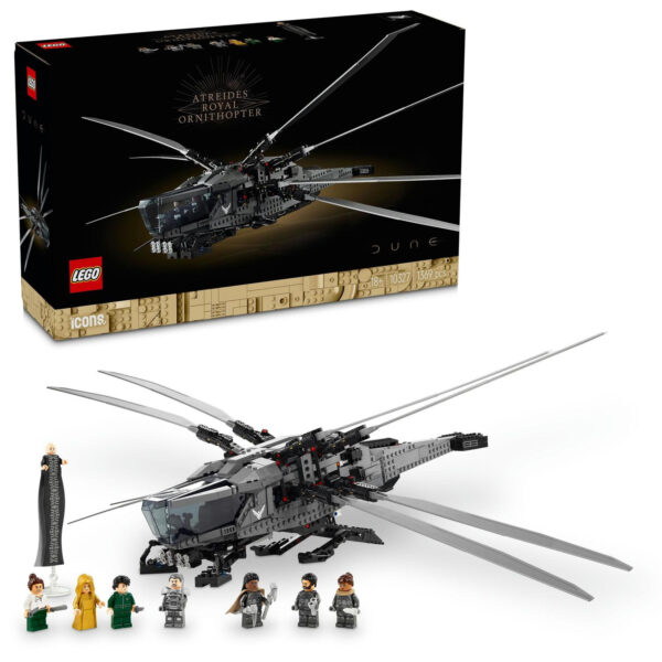 LEGO ICONS 10327 Královská ornitoptéra Duna Atreides