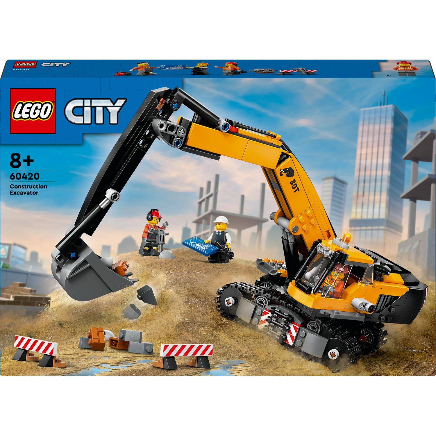 LEGO® City 60420 Žlutý bagr - Obrázek 9