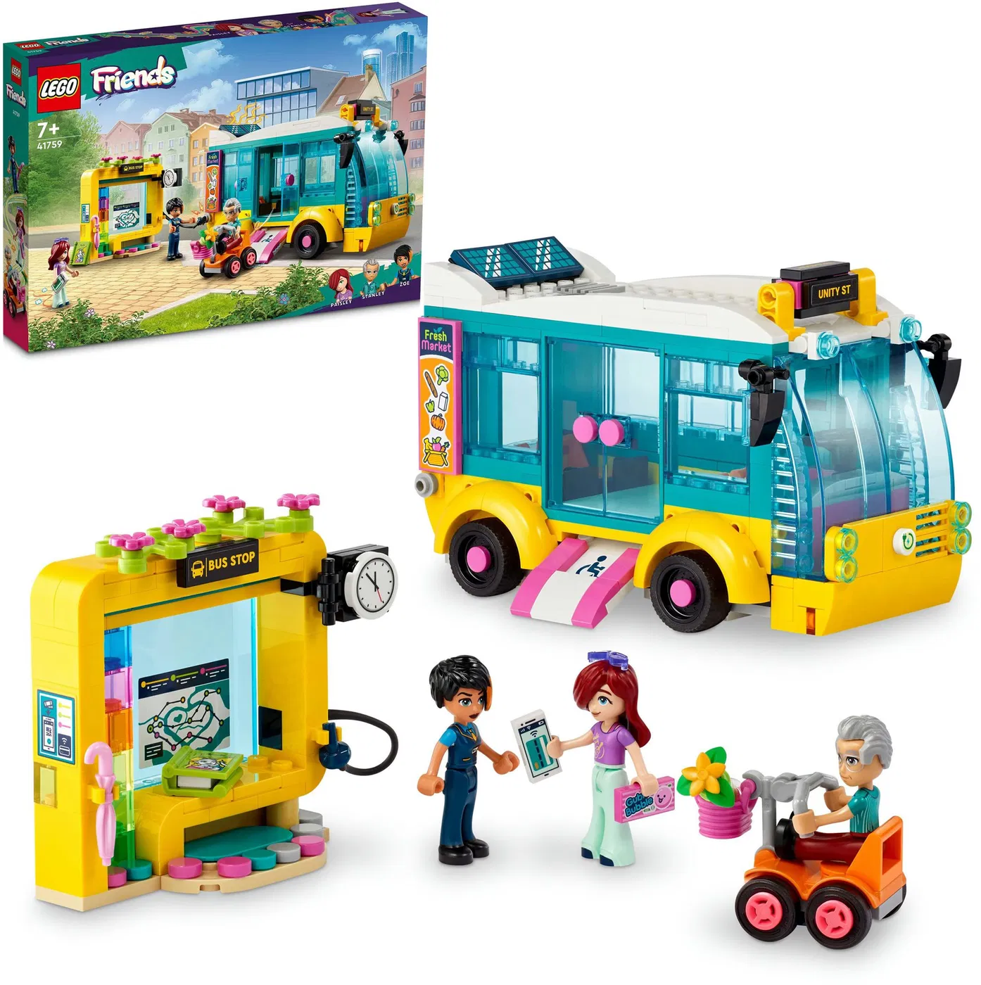 LEGO® Friends 41759 Autobus z městečka Heartlake