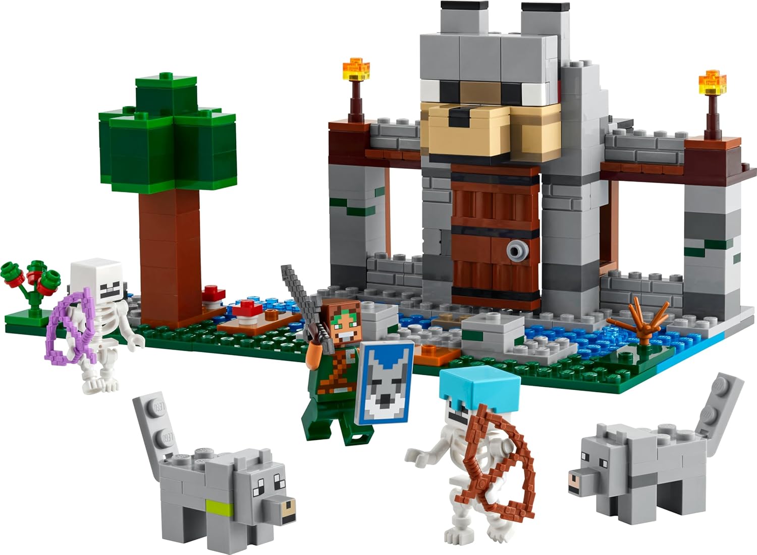 LEGO® Minecraft 21261 Vlčí pevnost - Obrázek 2
