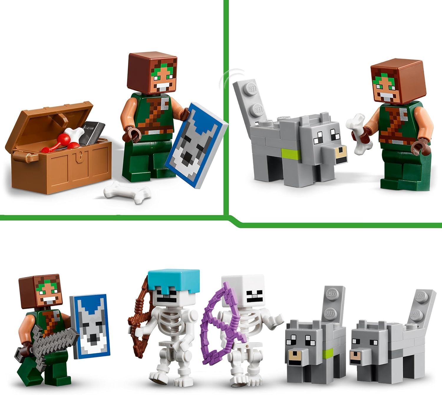 LEGO® Minecraft 21261 Vlčí pevnost - Obrázek 3