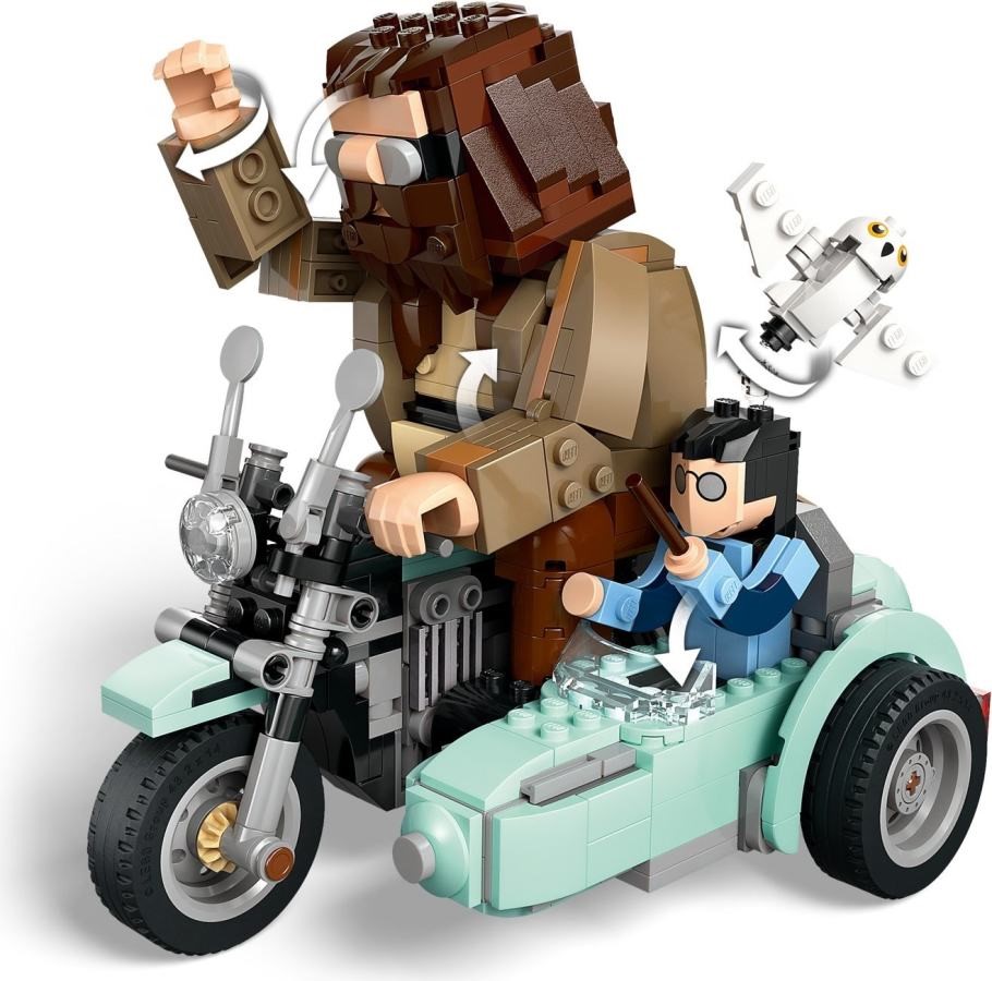 LEGO® Harry Potter™ 76443 Hagrid™ a Harry na motorce - Obrázek 2