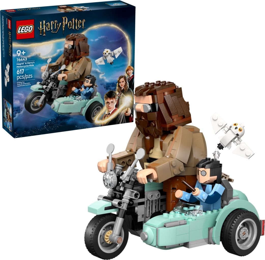 LEGO® Harry Potter™ 76443 Hagrid™ a Harry na motorce