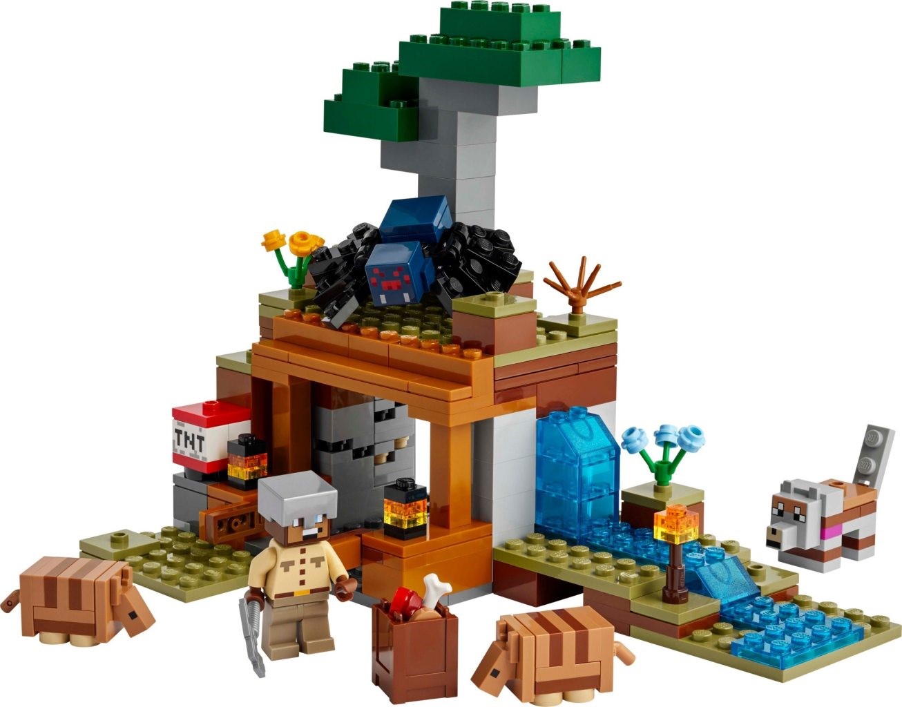 LEGO® Minecraft 21269 Výprava do dolu a pásovec - Obrázek 2