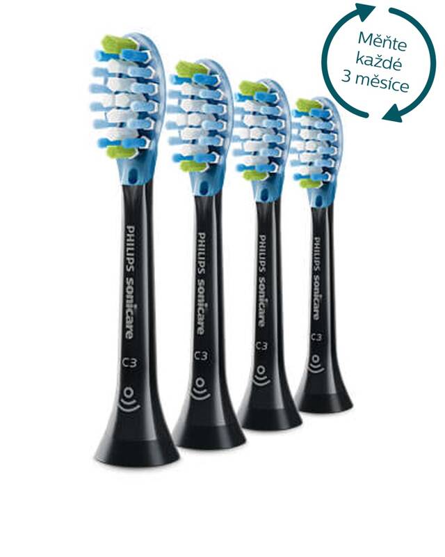 Philips Sonicare Premium Plaque Defense HX9044/33 (4 ks) černá - Obrázek 6
