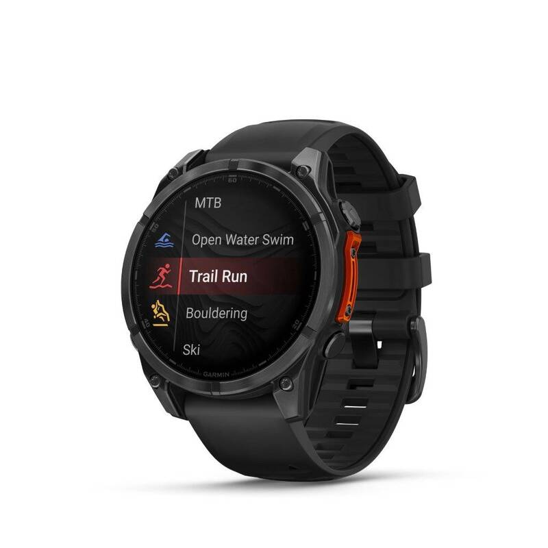 Garmin fenix 8 47 mm AMOLED - Slate Gray / Black Silicone Band - Obrázek 2