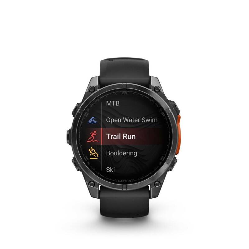 Garmin fenix 8 47 mm AMOLED - Slate Gray / Black Silicone Band - Obrázek 7