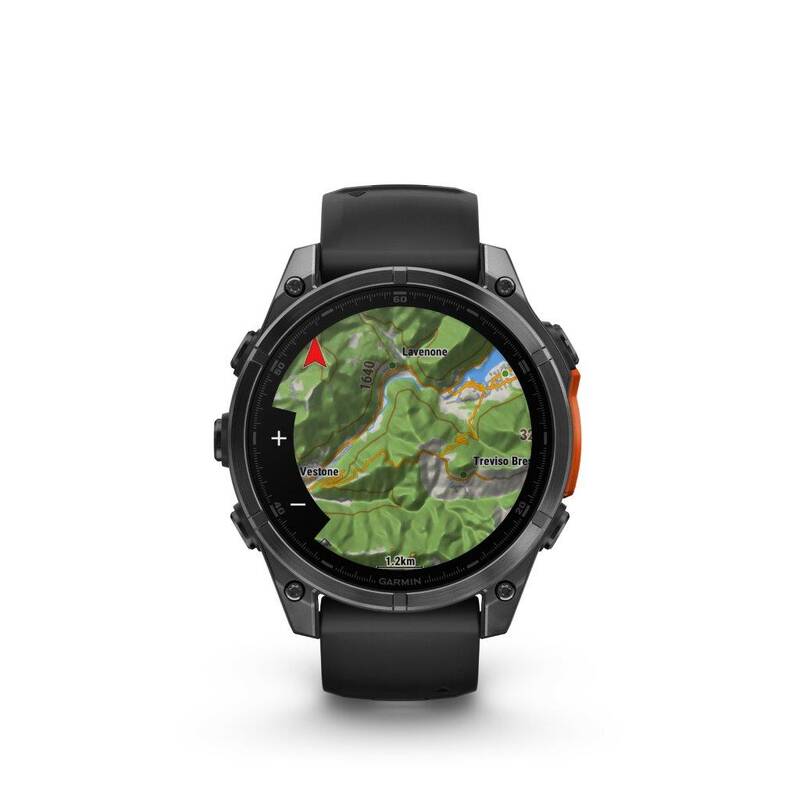 Garmin fenix 8 47 mm AMOLED - Slate Gray / Black Silicone Band - Obrázek 8