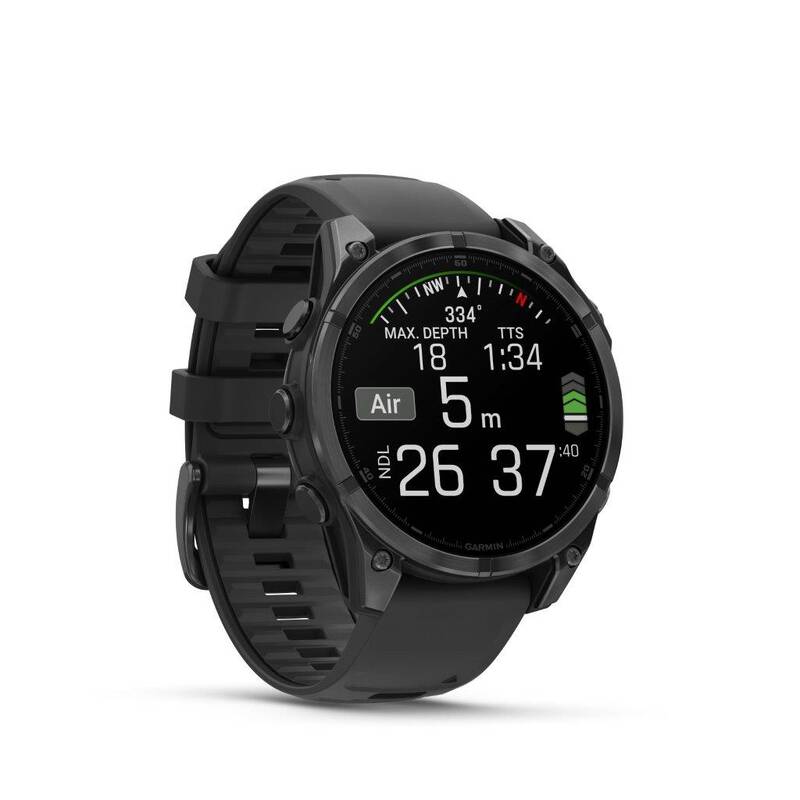 Garmin fenix 8 47 mm AMOLED - Slate Gray / Black Silicone Band - Obrázek 9