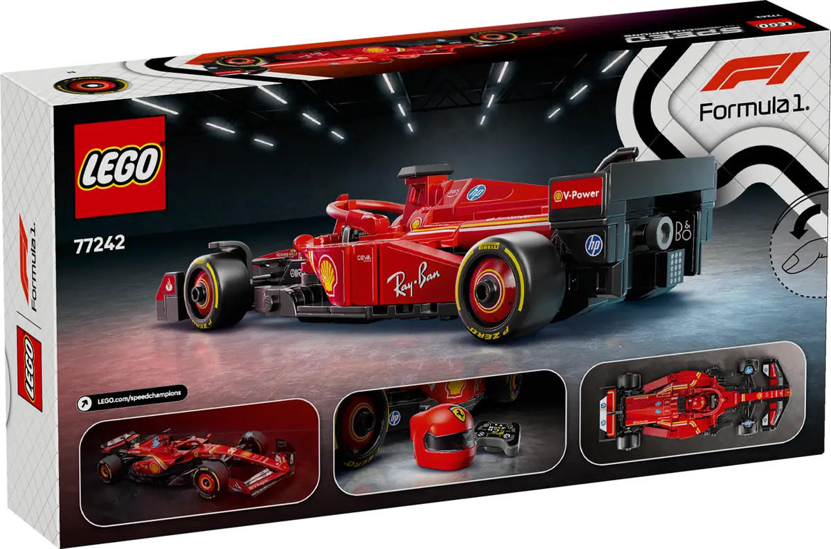 LEGO® Speed Champions 77242 Závodní auto Ferrari SF-24 F1® - Obrázek 3