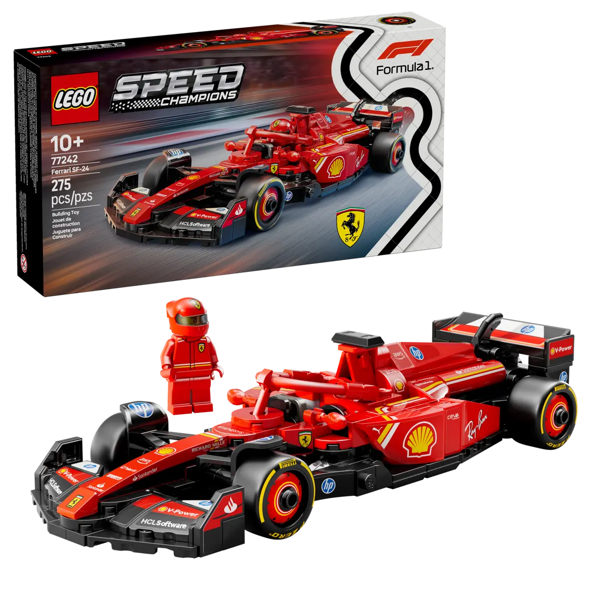 LEGO® Speed Champions 77242 Závodní auto Ferrari SF-24 F1®