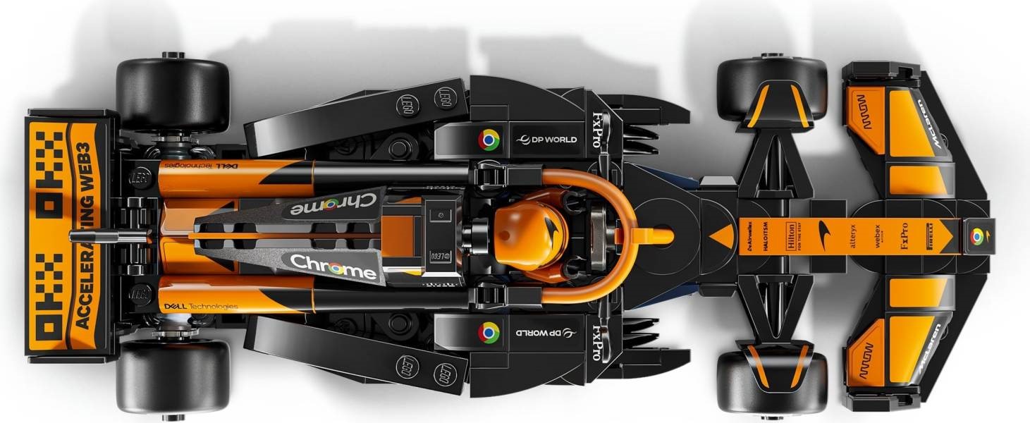 LEGO® Speed Champions 77251 Závodní auto McLaren F1® Team MCL38 - Obrázek 5