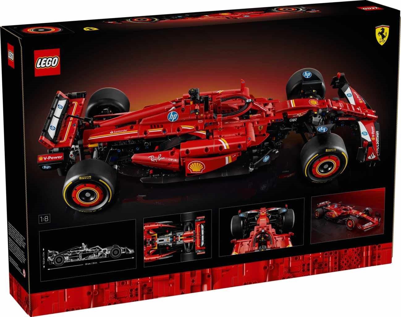 LEGO® Technic 42207 Auto Ferrari SF-24 F1 - Obrázek 8