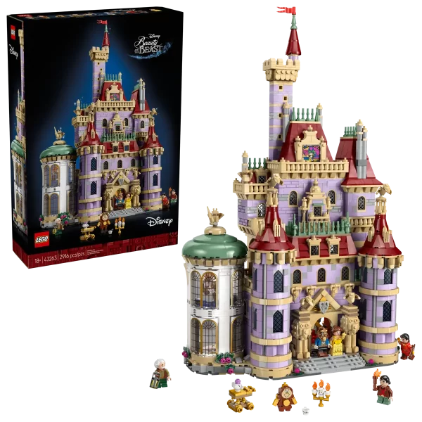 LEGO® Disney™ 43263 Zámek z filmu Kráska a zvíře