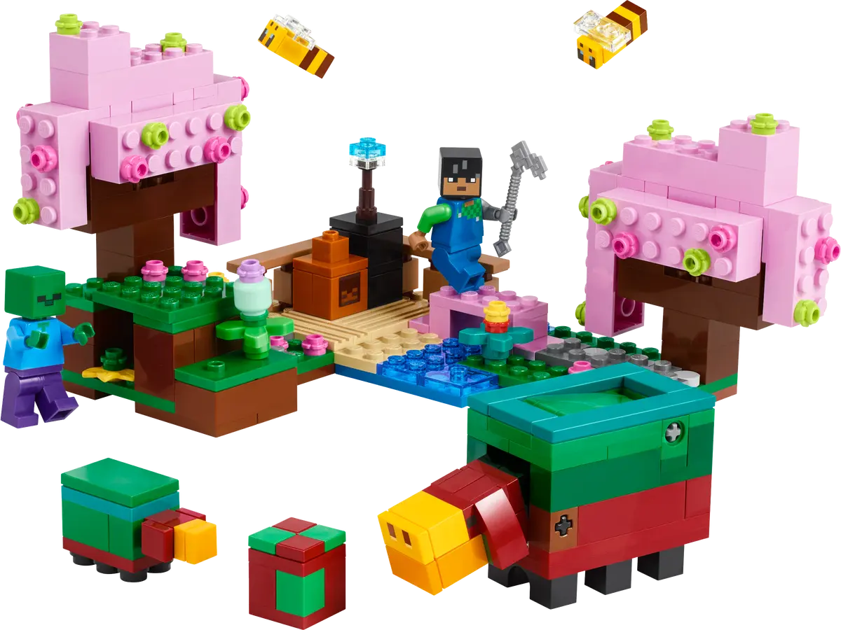 LEGO® Minecraft 21260 Zahrada s rozkvetlými třešněmi - Obrázek 2