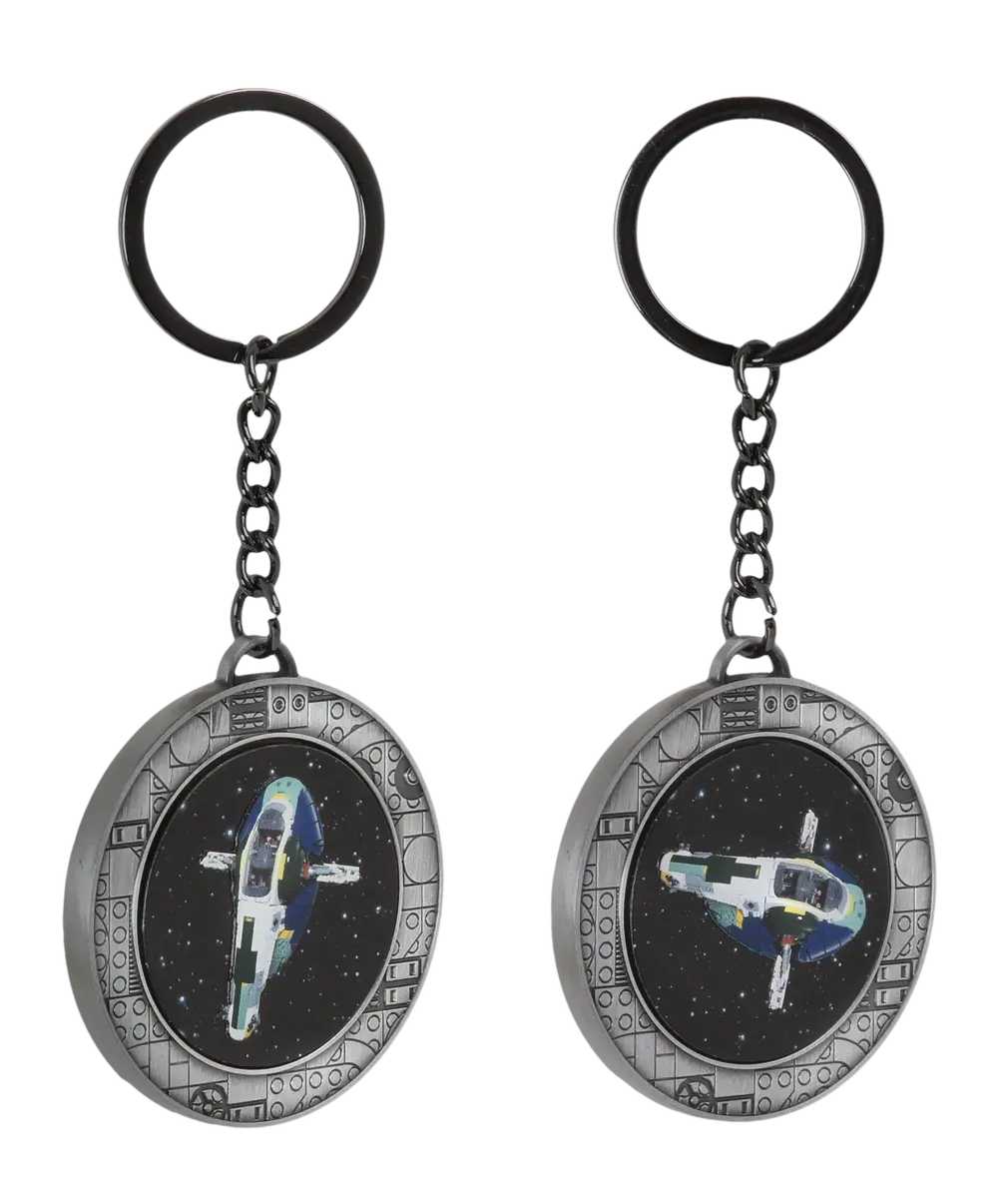 LEGO® Star Wars 5009394 Přívěsek na klíče – Jango Fett a jeho hvězdná loď - Obrázek 4