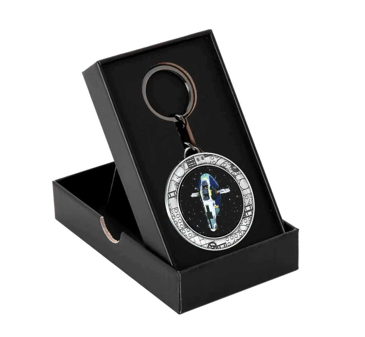 LEGO® Star Wars 5009394 Přívěsek na klíče – Jango Fett a jeho hvězdná loď - Obrázek 2