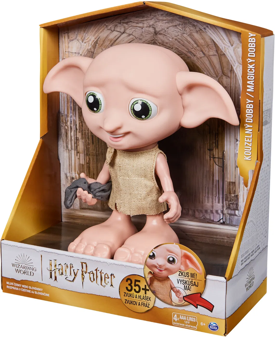 Spin Master Harry Potter Interaktivní mluvící Dobby CZ&SK - Obrázek 7
