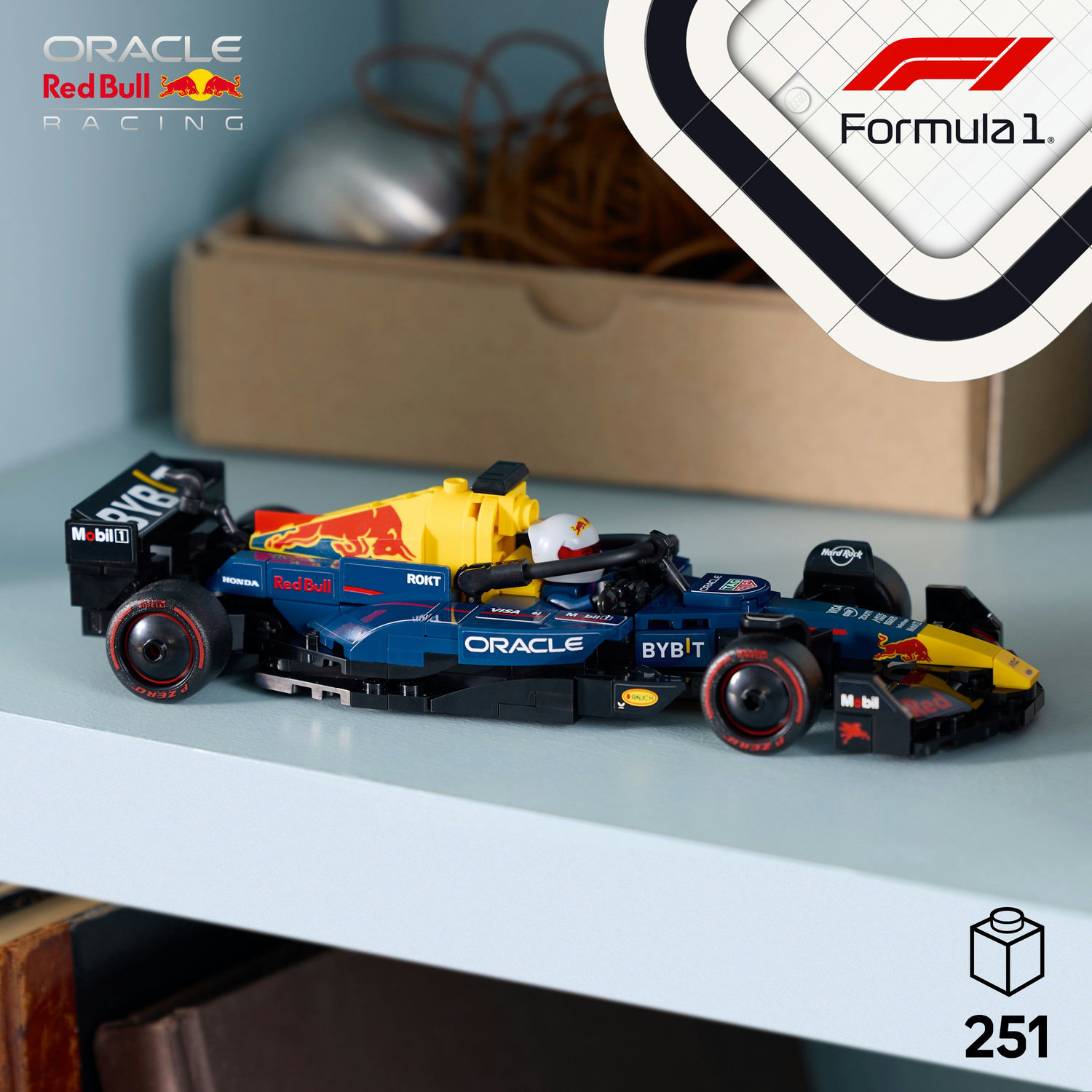 LEGO Speed Champions 77243 Závodní auto Oracle Red Bull Racing RB20 F1® - Obrázek 3
