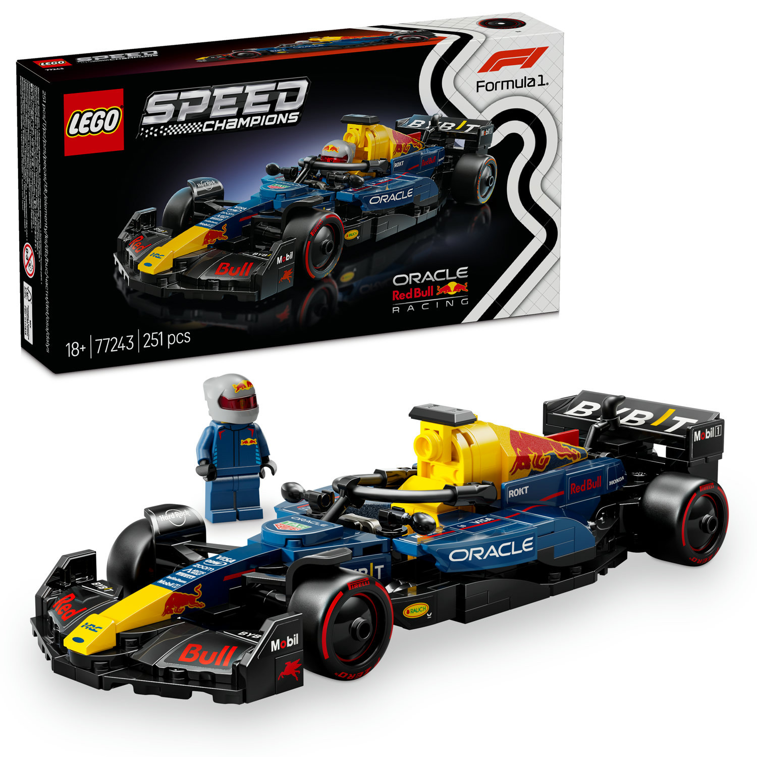 LEGO Speed Champions 77243 Závodní auto Oracle Red Bull Racing RB20 F1®
