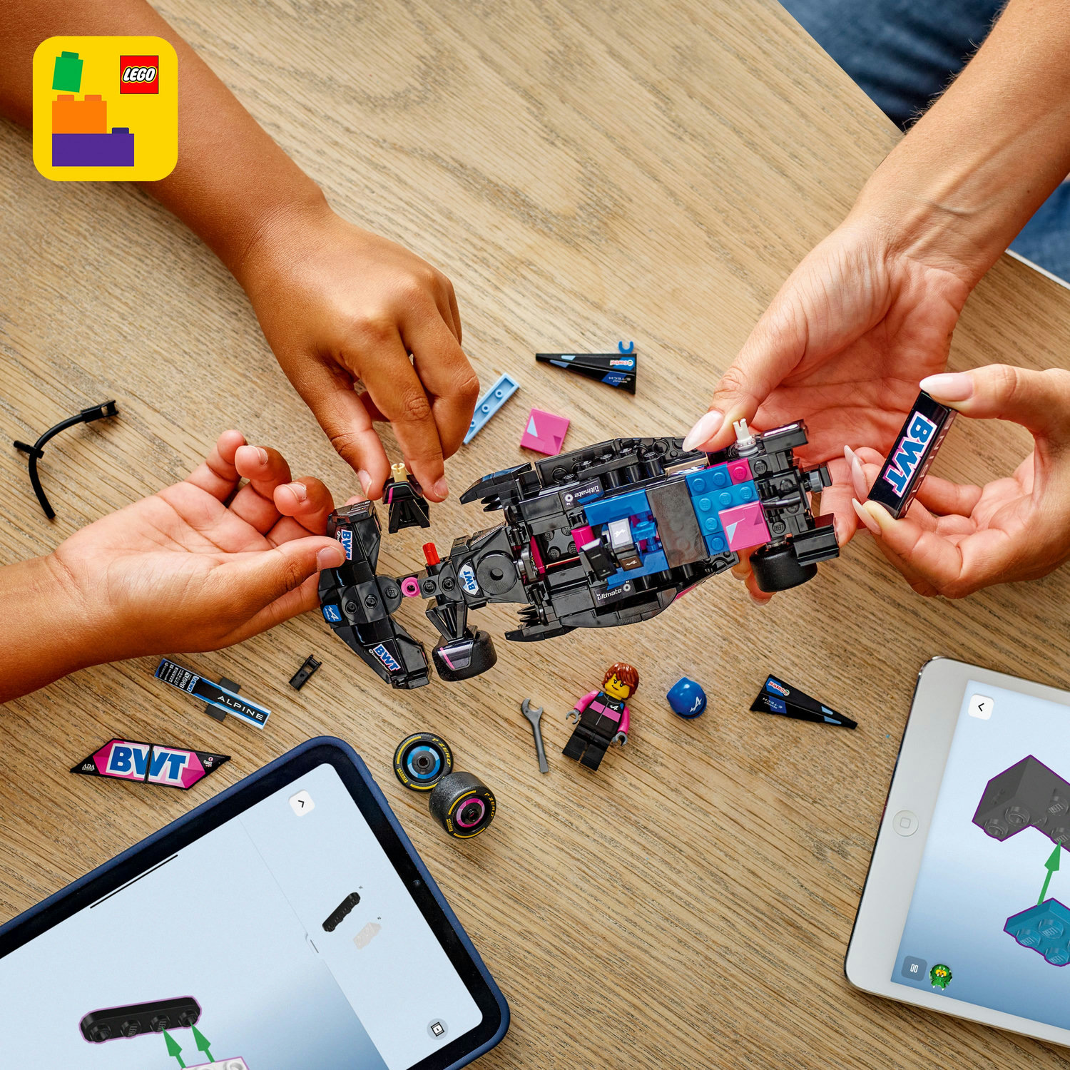 LEGO Speed Champions 77248 Závodní auto BWT Alpine F1® Team A524 - Obrázek 7