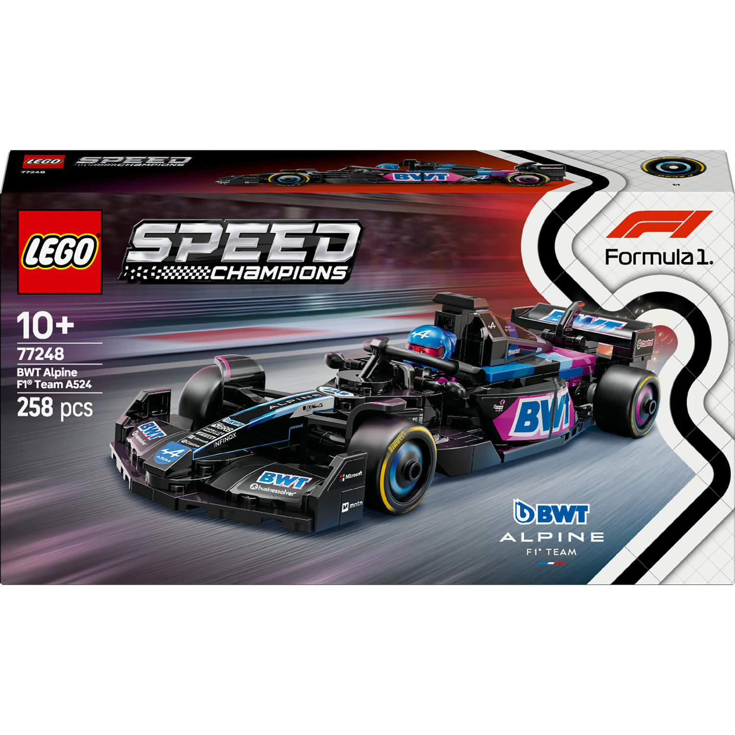 LEGO Speed Champions 77248 Závodní auto BWT Alpine F1® Team A524 - Obrázek 9