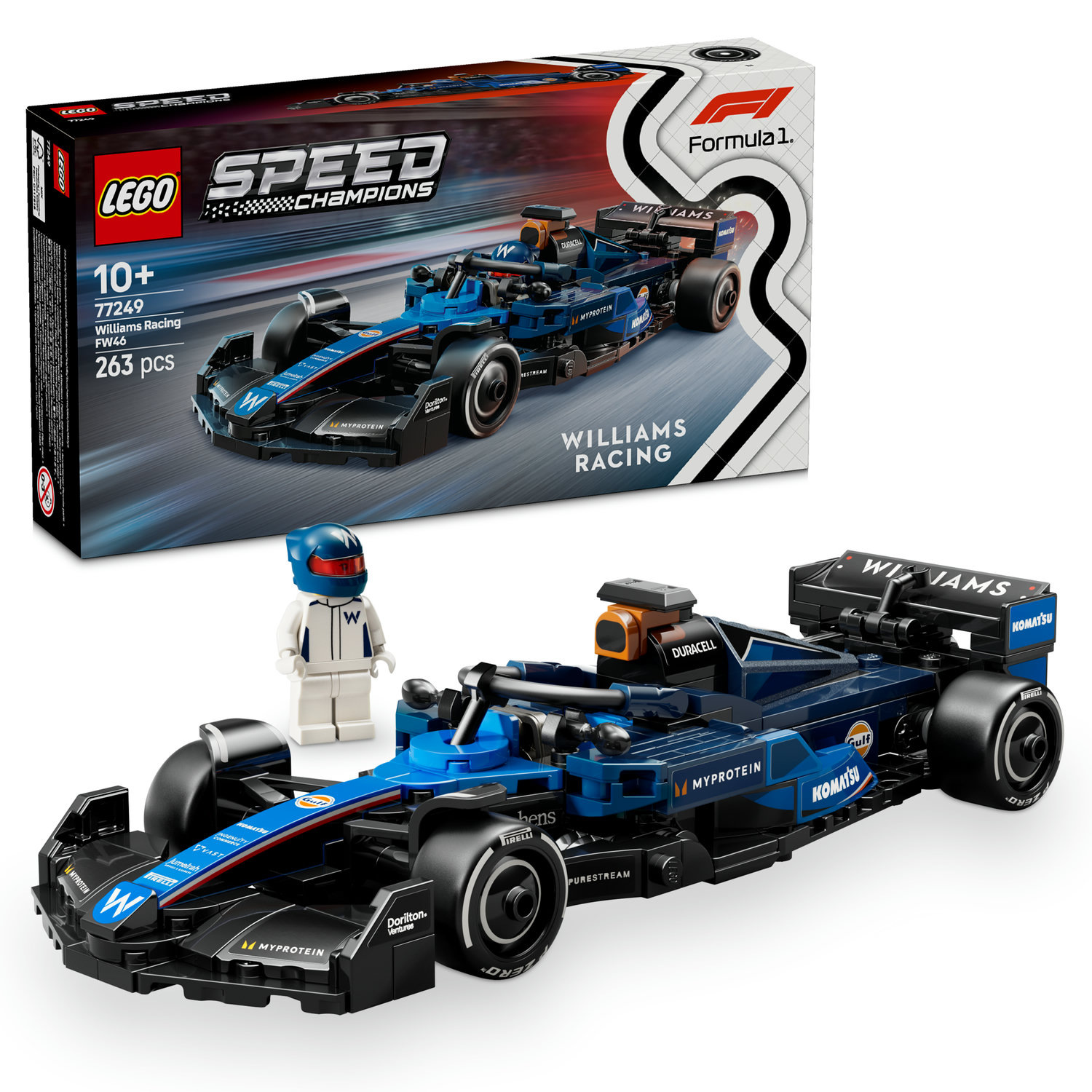 LEGO® Speed Champions 77249 Závodní auto Williams Racing FW46 F1