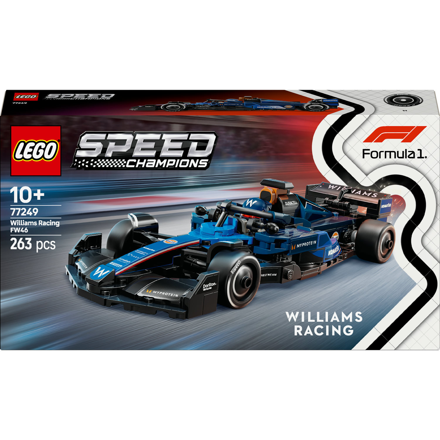 LEGO® Speed Champions 77249 Závodní auto Williams Racing FW46 F1 - Obrázek 9