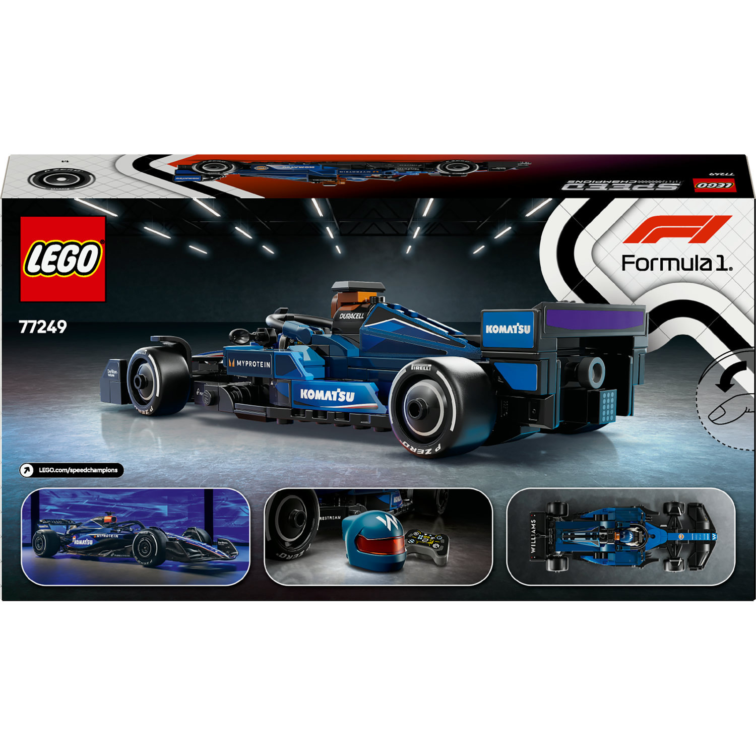 LEGO® Speed Champions 77249 Závodní auto Williams Racing FW46 F1 - Obrázek 10