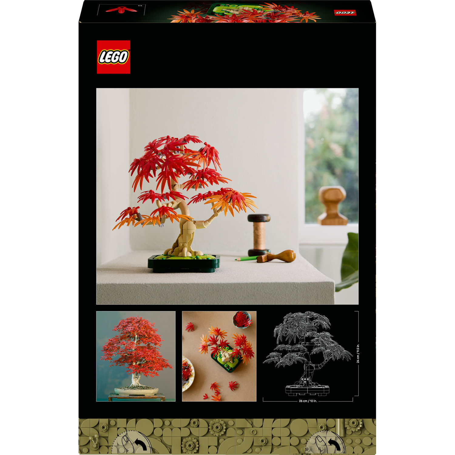 LEGO® Botanicals 10348 Bonsaj – Japonský červený javor - Obrázek 10