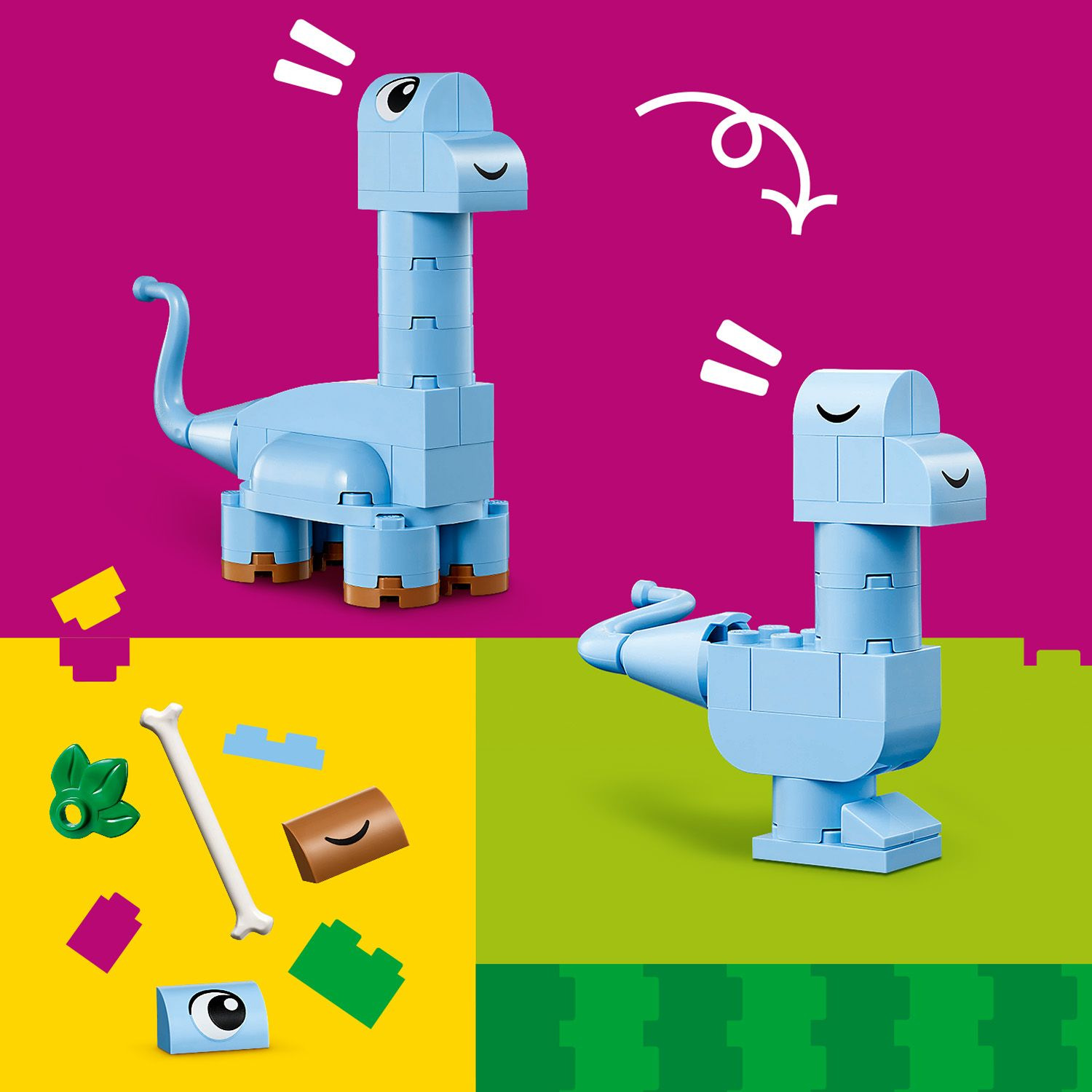 LEGO® Classic 11041 Kreativní dinosauři - Obrázek 4