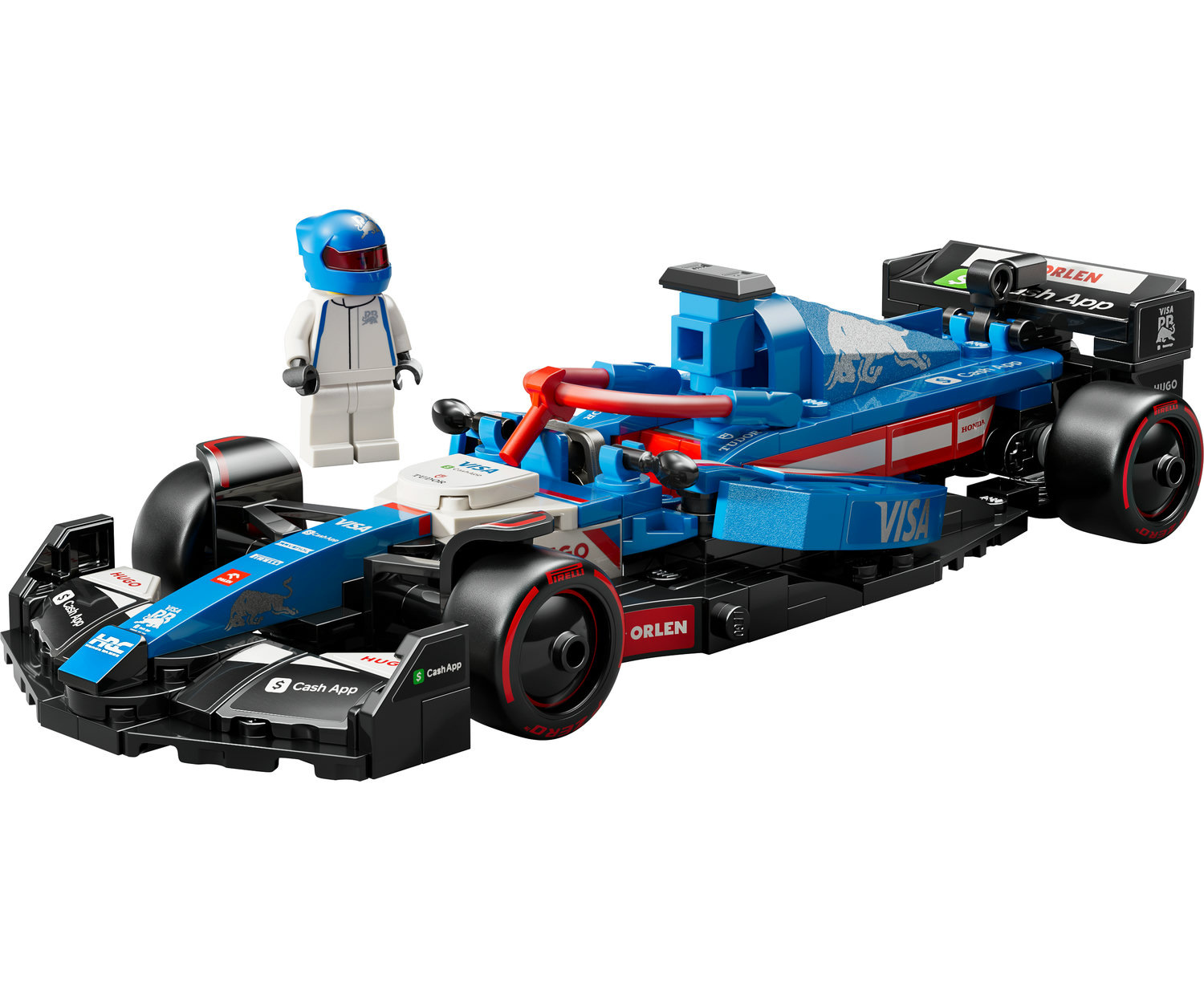 LEGO® Speed Champions 77246 Závodní auto Visa Cash App RB VCARB 01 F1 - Obrázek 2