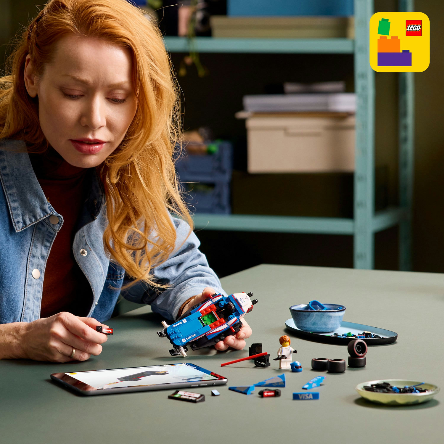 LEGO® Speed Champions 77246 Závodní auto Visa Cash App RB VCARB 01 F1 - Obrázek 7