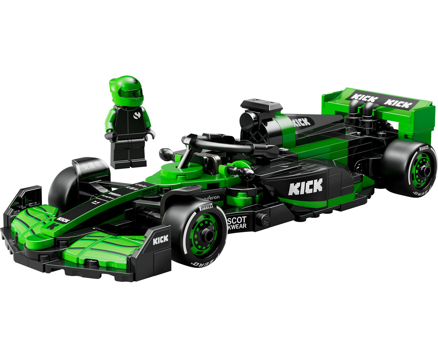 LEGO® Speed Champions 77247 Závodní auto KICK Sauber F1 Team C44 - Obrázek 2